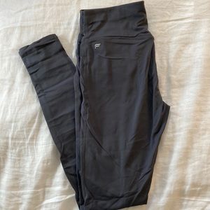 Motion 365 Gray Fabletics high waisted full length size Medium